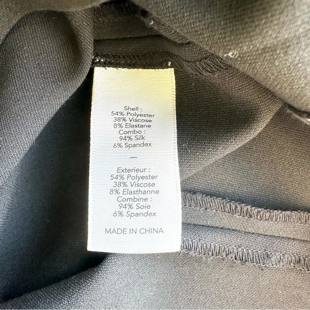 Elizabeth and James Black V-Neck Sheath Dress - Picture 11 of 12